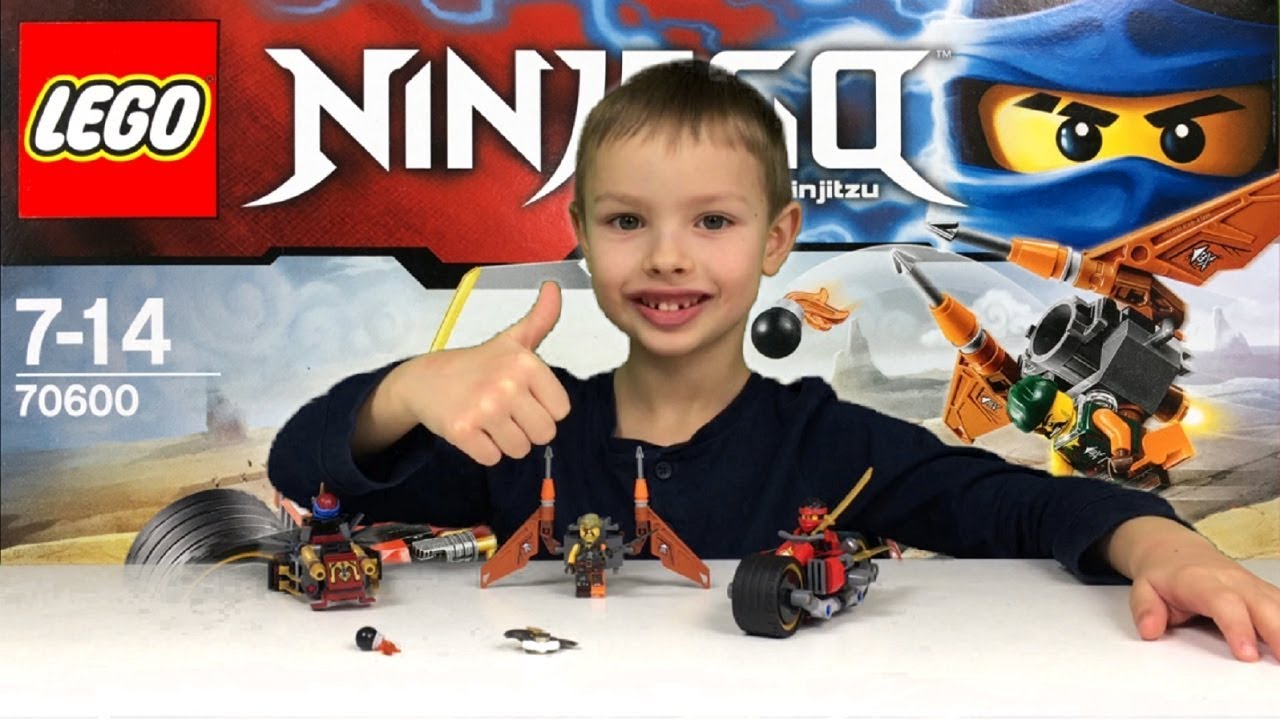 LEGO NINJAGO 70600 Pościg na motocyklu