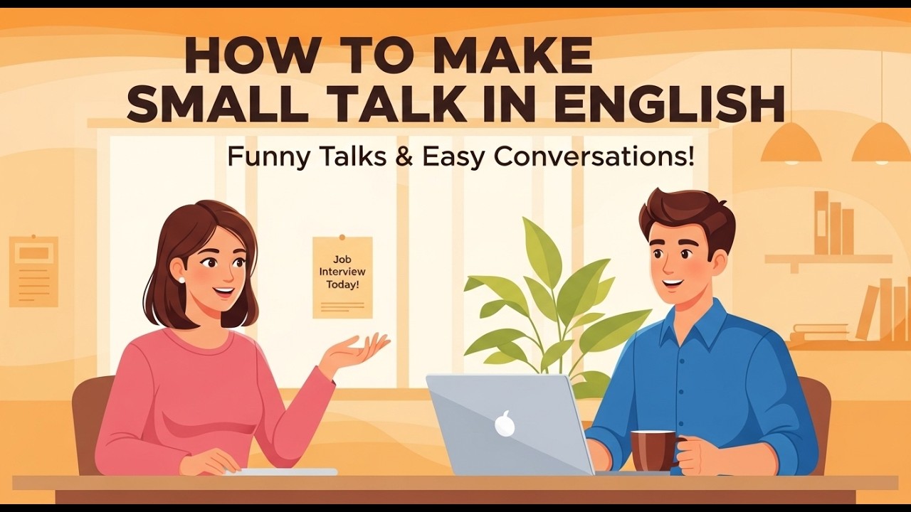How to Make Small Talk in English || English Listening and Speaking Practice