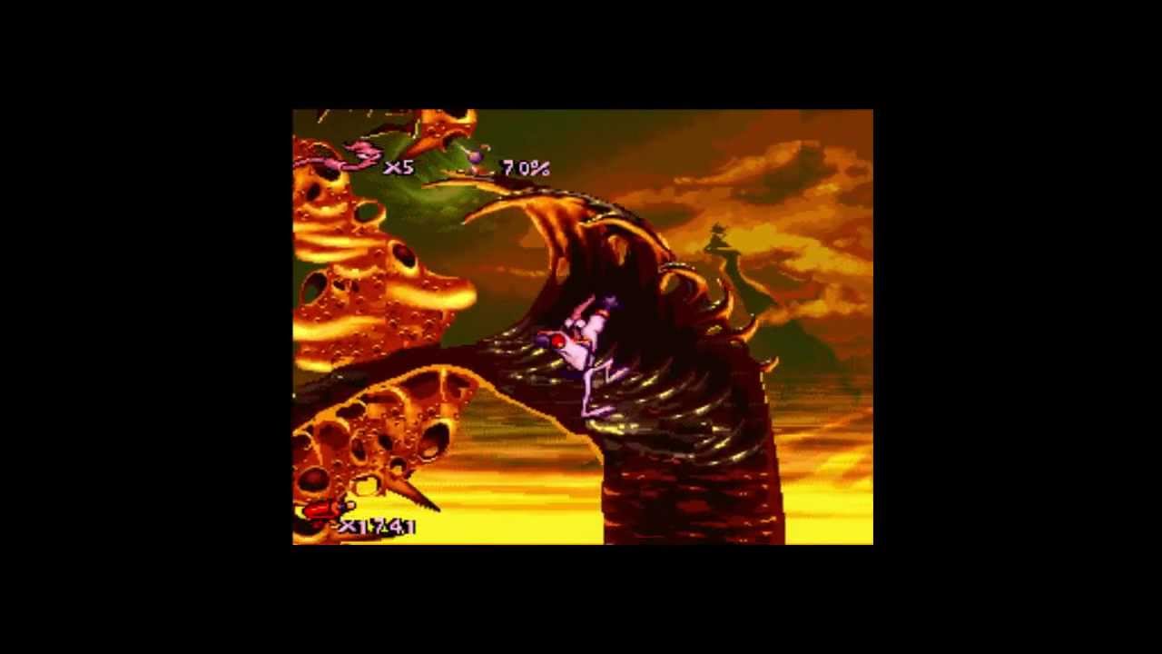 OsG PL - Earth Worm Jim (SNES 1994) #1