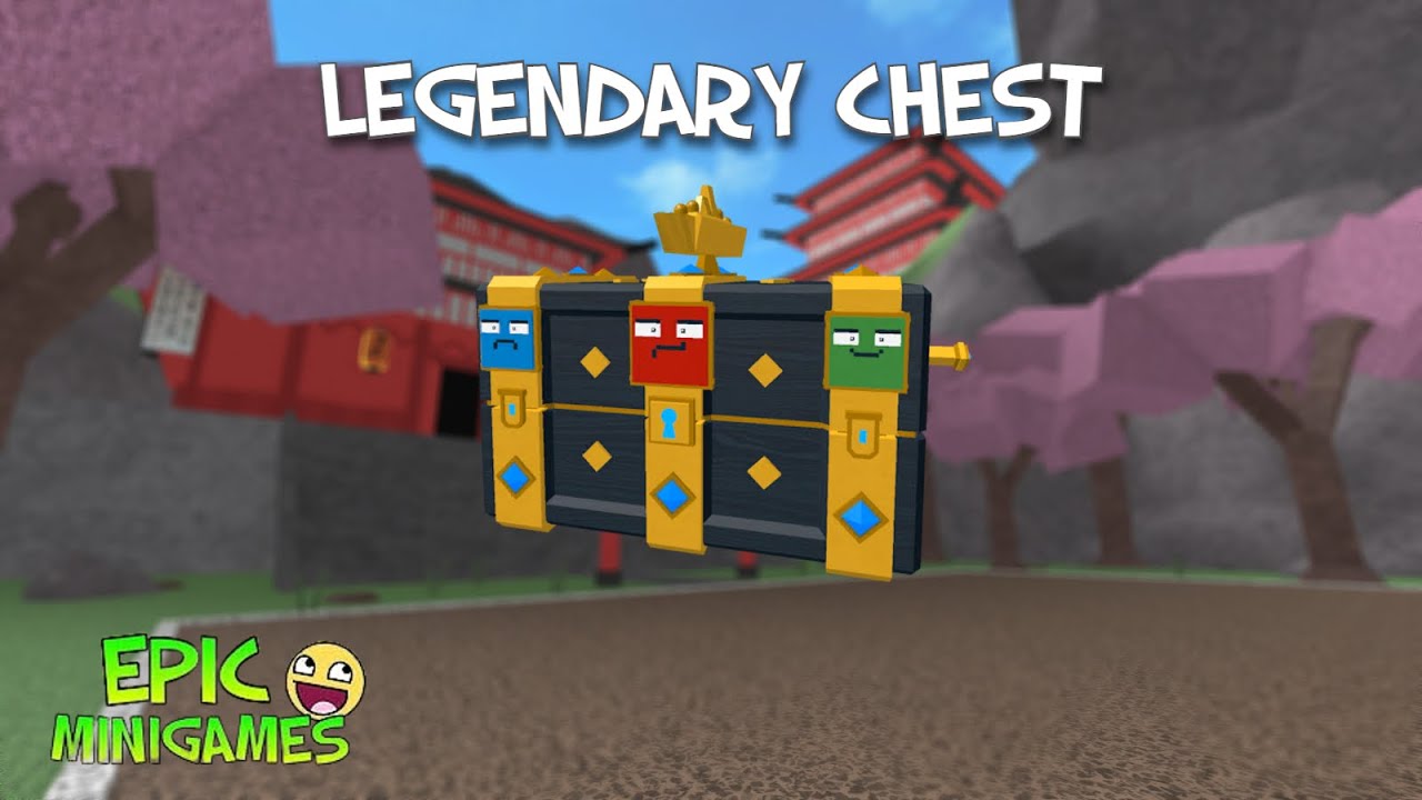 ALL LEGENDARY CHEST ITEMS in Epic Minigames! | Roblox