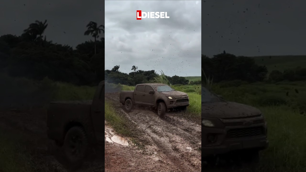 A Chevrolet S10 2021 provando que tem for&ccedil;a no barro! Mas ser&aacute; que merece ser a mais vendida?
