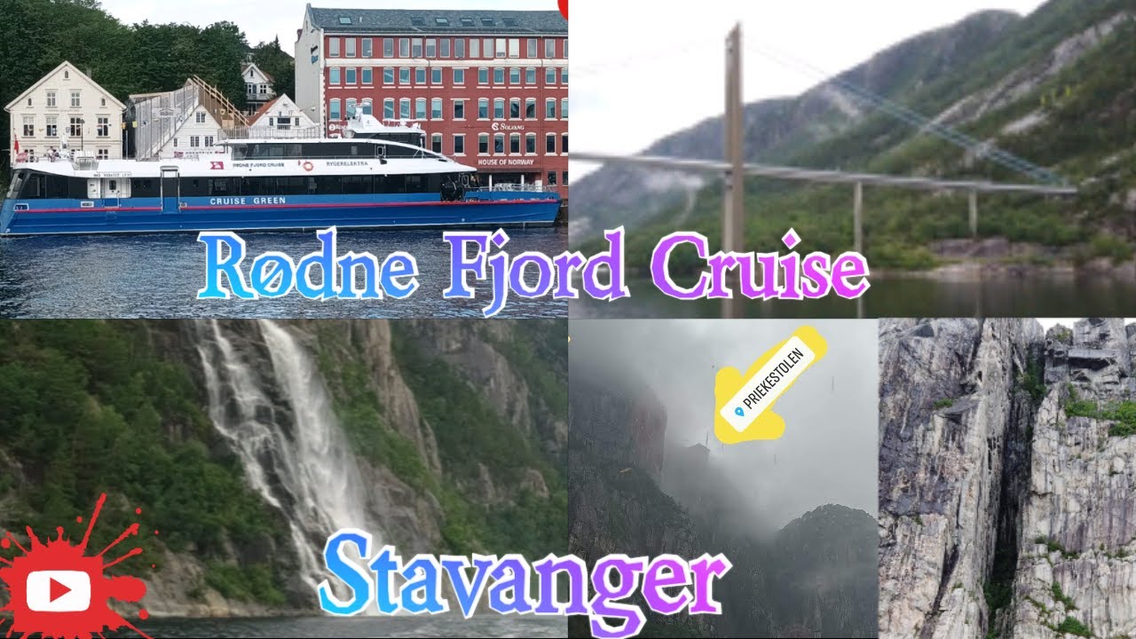 Rødne Fjord Cruise Stavanger Norway Trip 🇧🇻 | GwinnKristensen