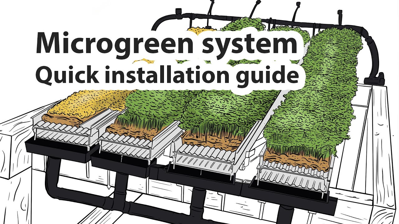 Quick System Installation Guide for Nordamark Microgreen Channels
