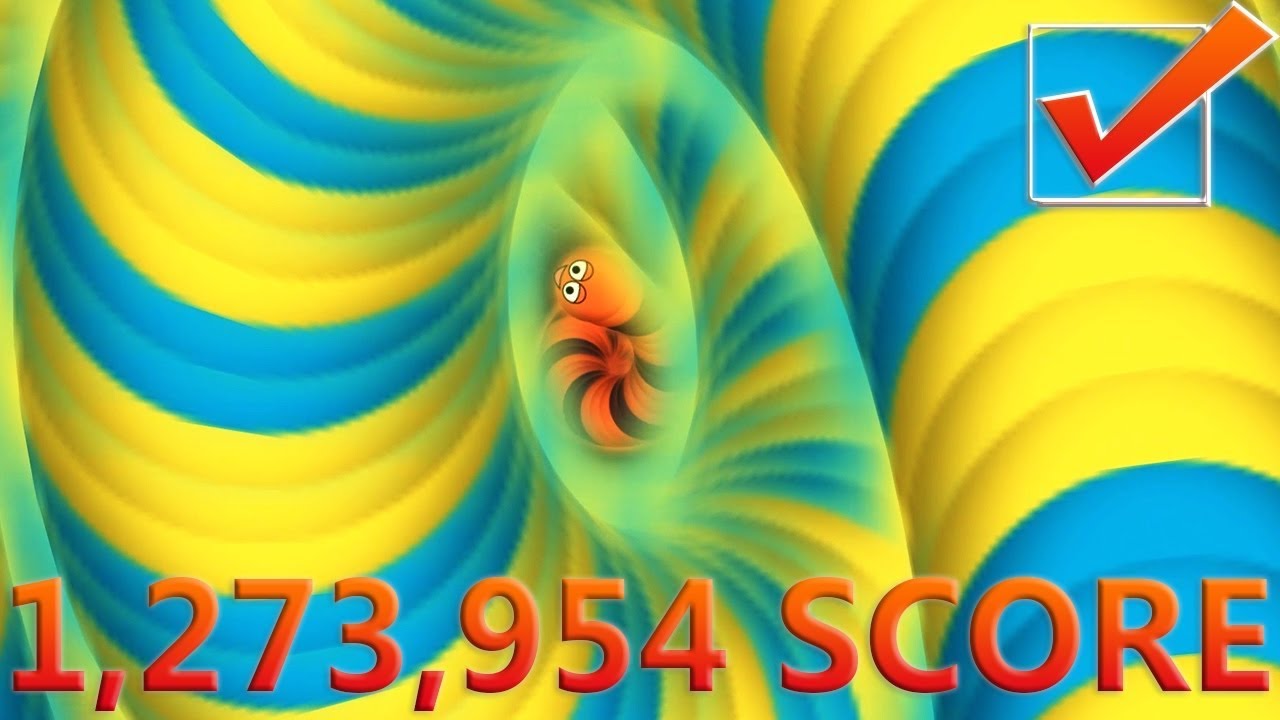 Wormate.io 1,273,954 SCORE World Biggest Worm in Wormateio Gameplay! #wormmate #sliterio