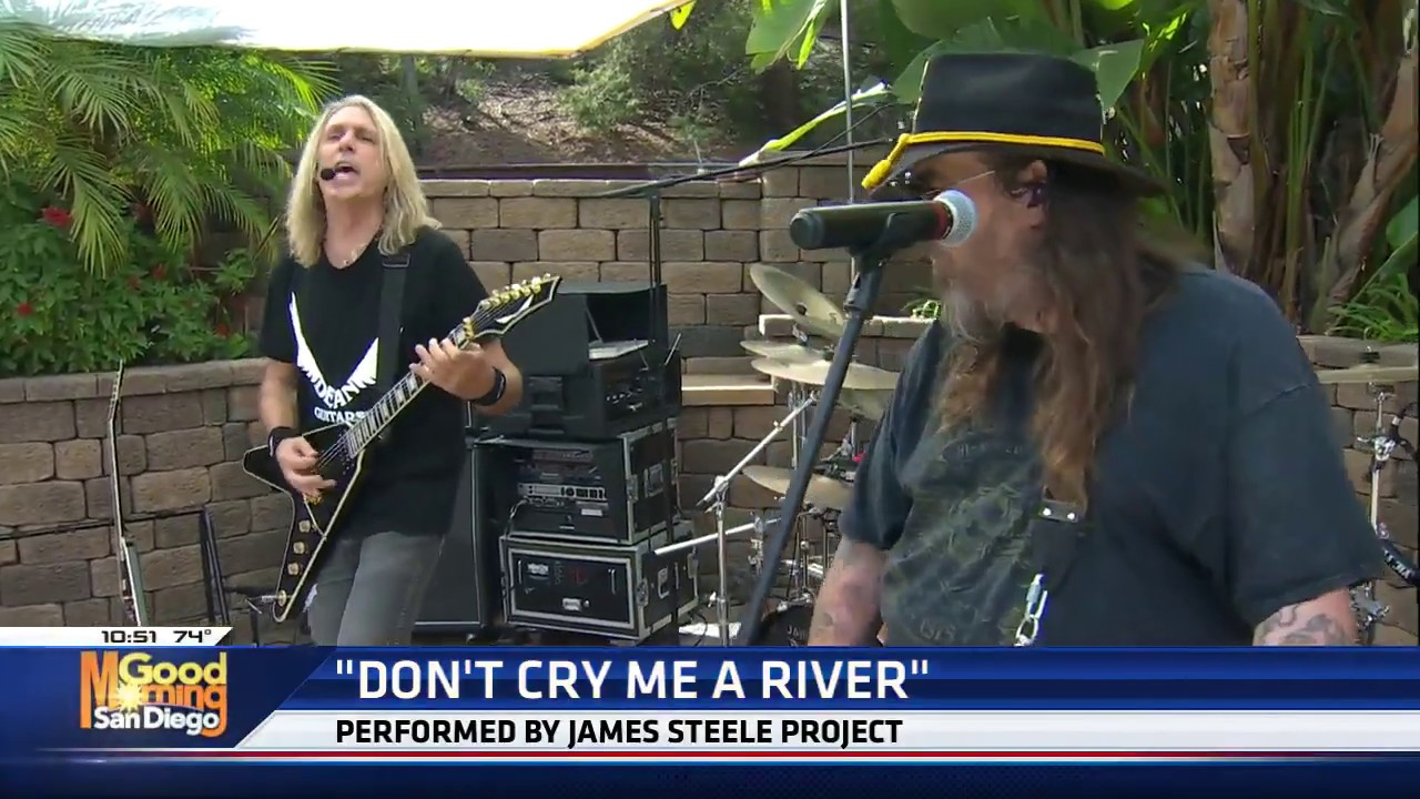 James Steele Project performs Don't Cry Me A River on KUSI TV