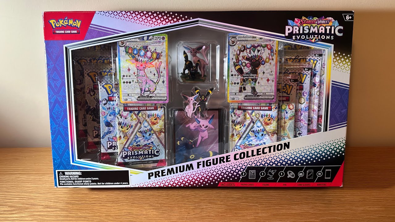 СТОИТ ЛИ ОНО ТОГО?! Коллекция премиум-фигурок Prismatic Evolutions Umbreon и Espeon Ex! | БОЛЬШОЙ...