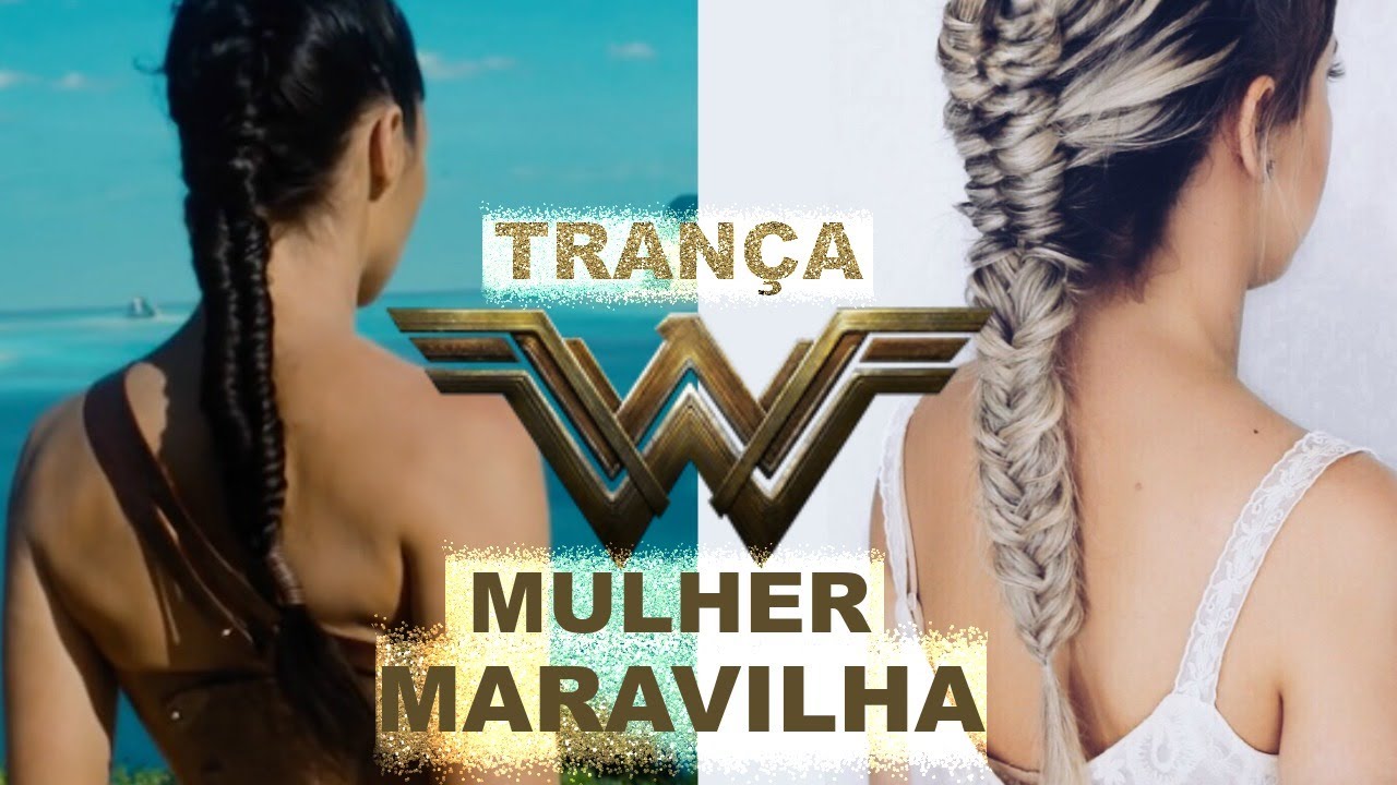 Tutorial - Trança MULHER MARAVILHA