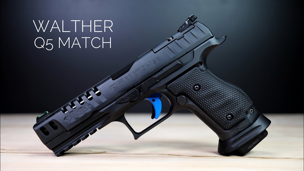Walther Q5 Match Steel Frame — лучший вариант для соревнований?