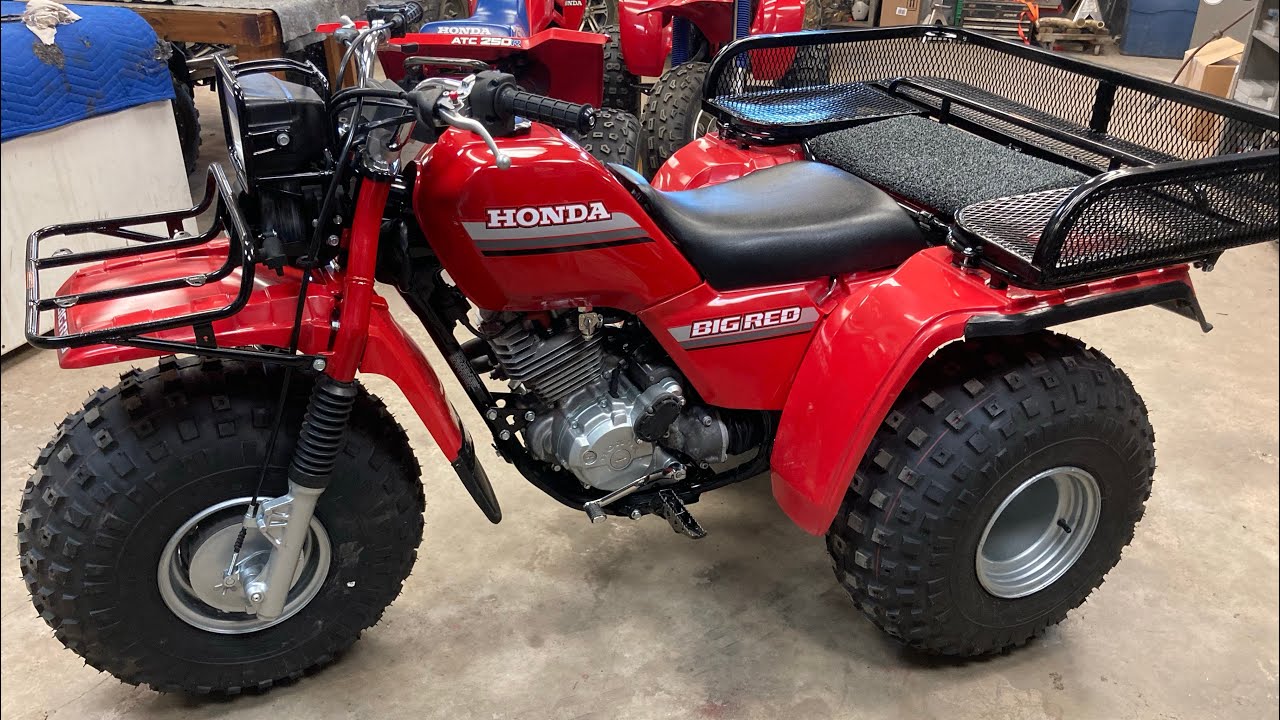 1985 Honda Big Red 250ES Full Restoration. D&A Restorations