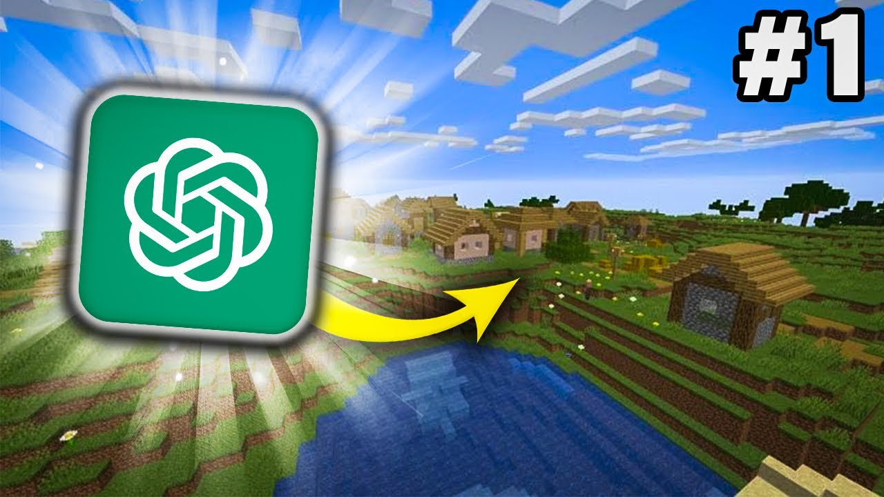 Asking ChatGPT to Create a Minecraft Let's Play seed! Ep.1 (1.20 Minecraft Let's Play) #minecraft