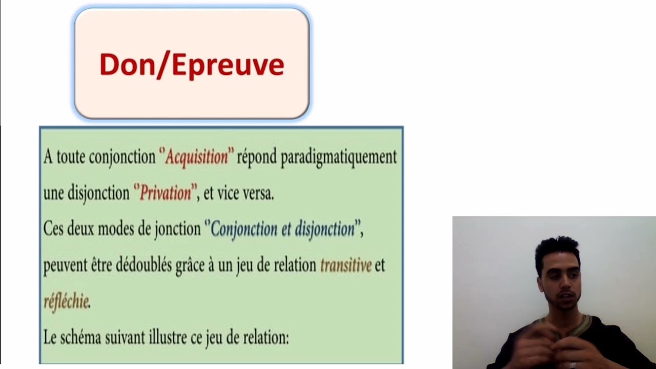 le schéma narratif   :    la sémiotique