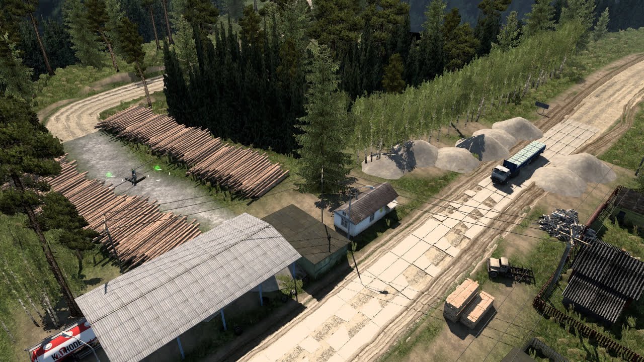 1301 / ETS 2 V1.45 / КАМАЗ 4310 / Суровая Россия Забайкалье R1 / Чёрный Мыс - секретная дорога.