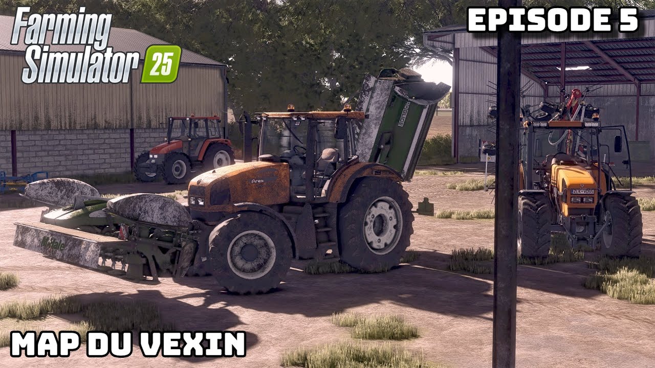 DÉBUT DES FOINS  🚜 NOUVEAU TRACTEUR POUR L’ALIMENTATION DES VACHES ! 🐄 | Episode 5  | FS25