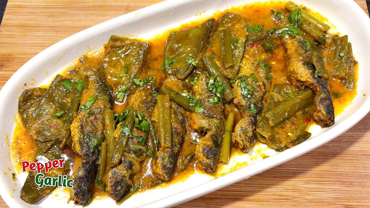 শিম পেয়াজ কলি দিয়ে ট্যাংরা মাছের ঝাল | Tangra fish curry winter special Bengali fish curry