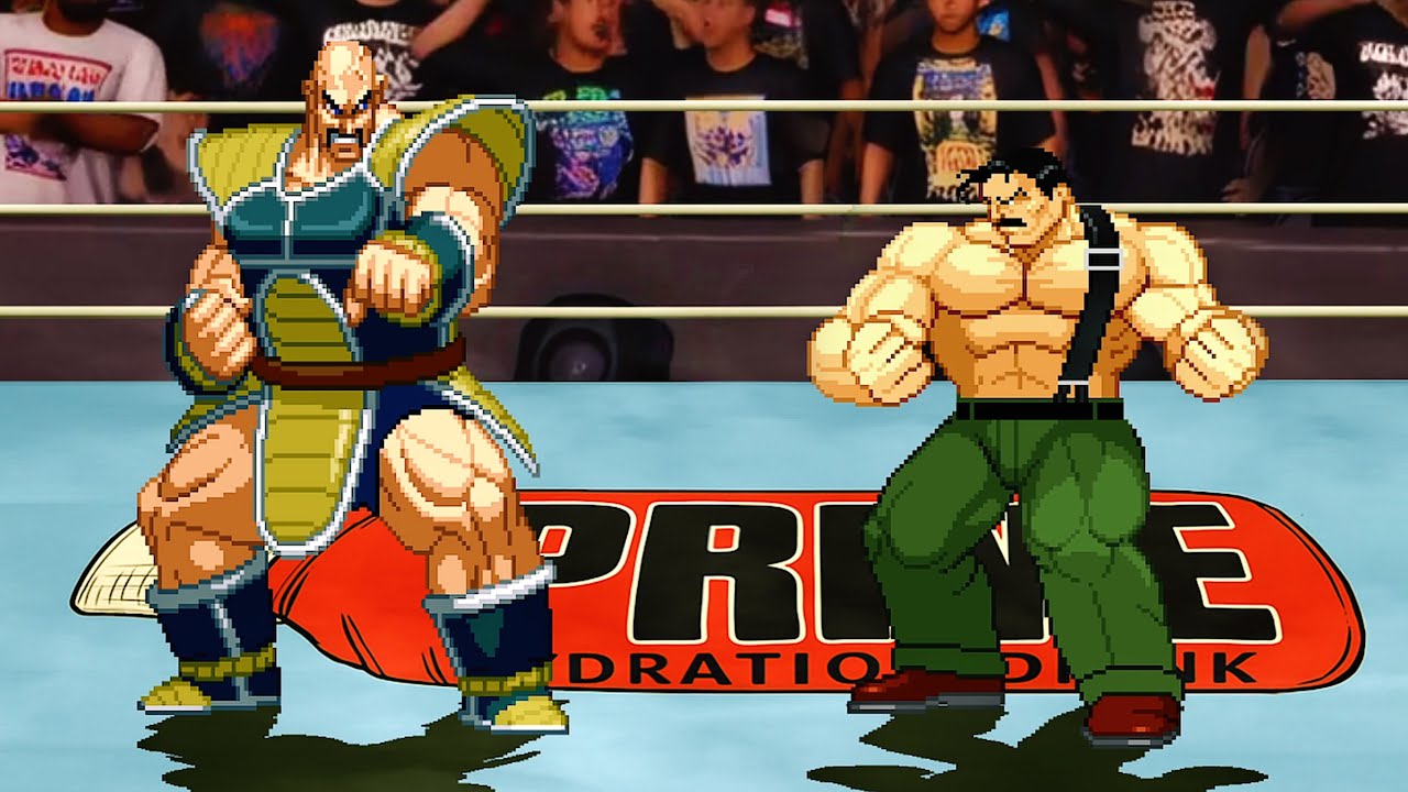 Nappa Vs. Mike Haggar - Muscled Mayor