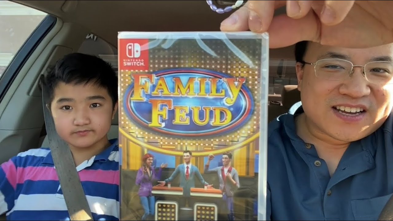 Video Game Unboxing - Family Feud for NS & McD’s Mario Kart Toy