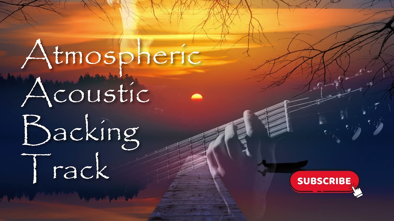 Atmospheric Acoustic Backing Track #1 | D | Guitar | 70 bpm