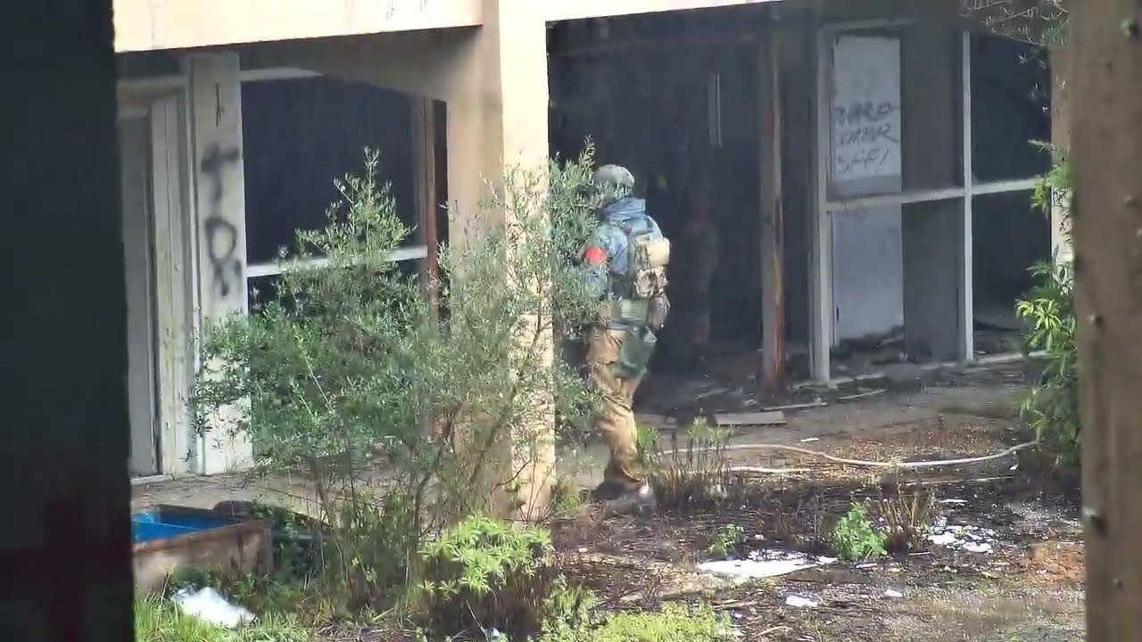 Cyberwolf - Bringing my TM MWS to Thunderdome 639 airsoft field