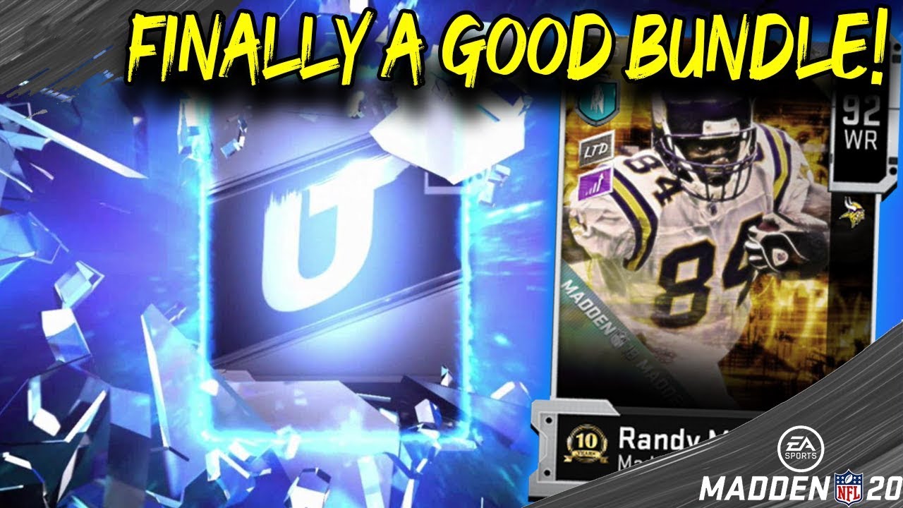 FINALLY A GOOD LEGENDS BUNDLE! MADDEN 20 ULTIMATE TEAM