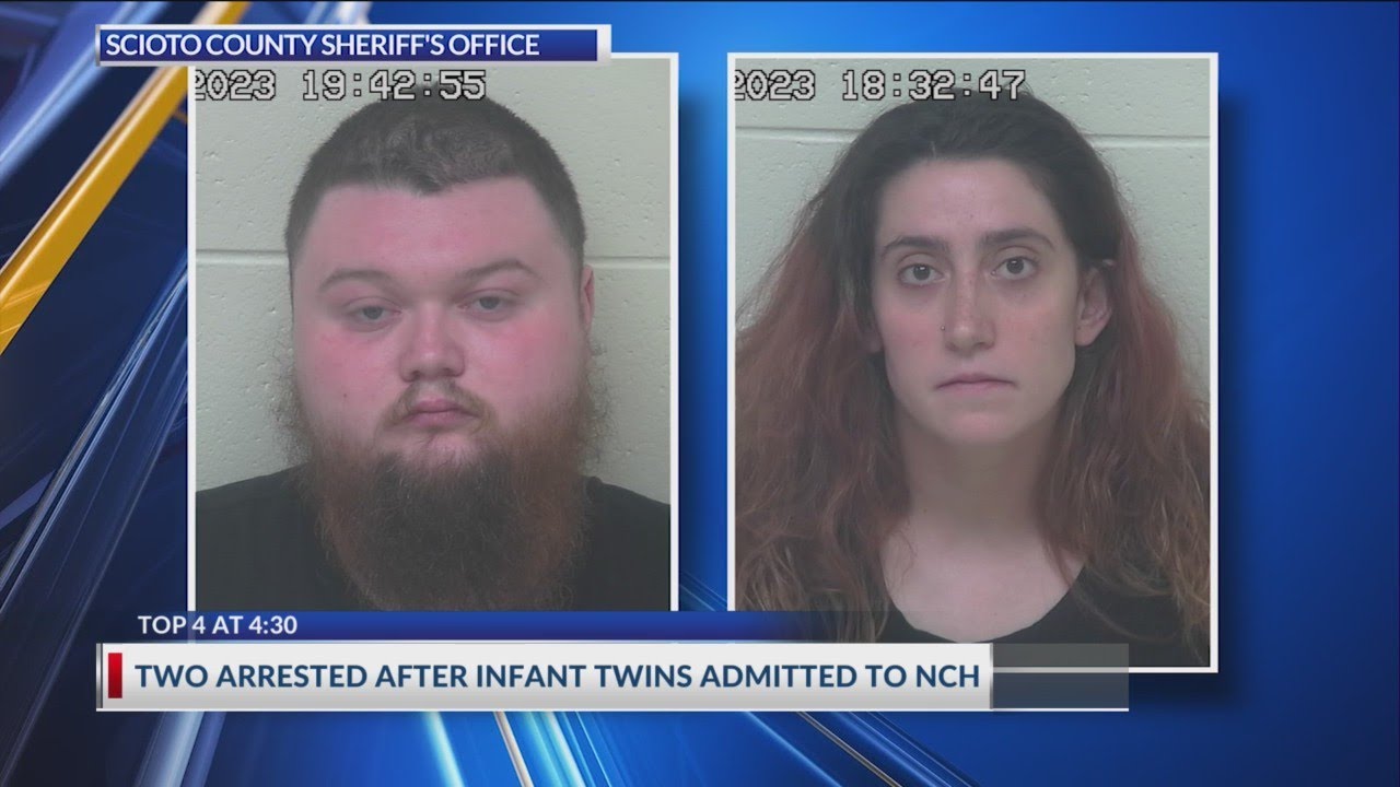 Two arrested after infant twins with broken bones admitted to Nationwide Children's Hospital