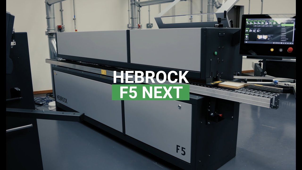 Краеоблицовочный станок Hebrock F5 Next - Экскурсия с гидом