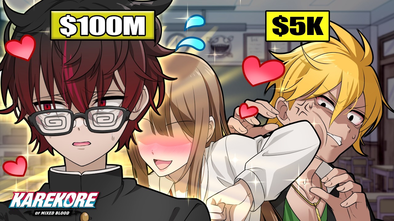 What If Your Lifetime Salary Becomes Visible?   | Karekore of Mixed Blood #anime