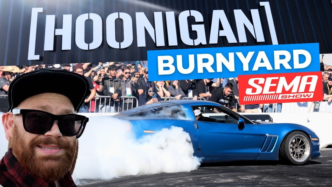 Покажи нам свои Burnouts, Америка! HOONIGAN Burnyard | SEMA 2023