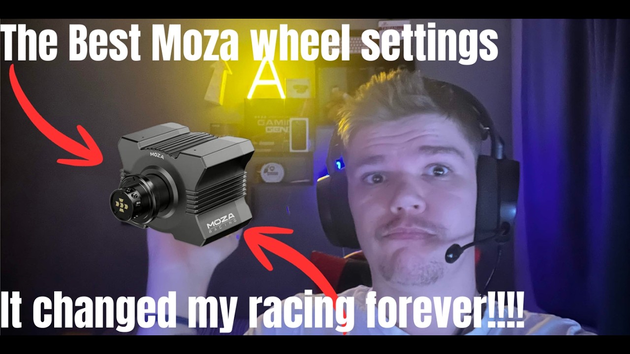 This Simple Settings Transforms FFB On All Moza Wheels┃ Pit House Guide