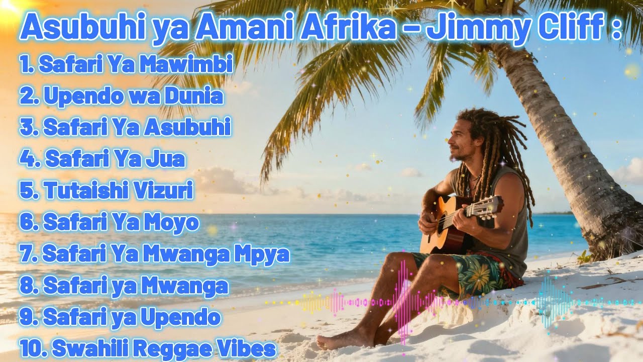 ASUBUHI YA AMANI AFRIKA 🌴 | Swahili Reggae Vibes ala Jimmy Cliff | Relaxing African Music