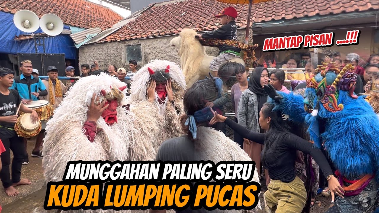 Pentas Munggahan menyambut bulan suci ramadhan !!! Seru banget banyak yang kaul - Kuda Lumping Pucas
