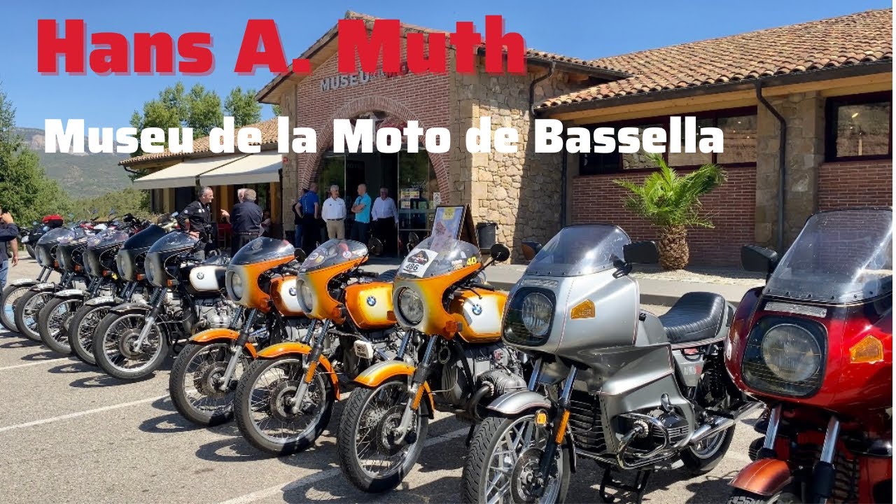 Hans A. Muth en el Museu de la Moto de Bassella
#BMW R100T