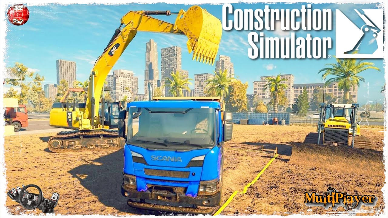 НАБЕРЕЖНАЯ #2 ● Construction Simulator 22 #constructionsimulator #стройка #construction #buzplay