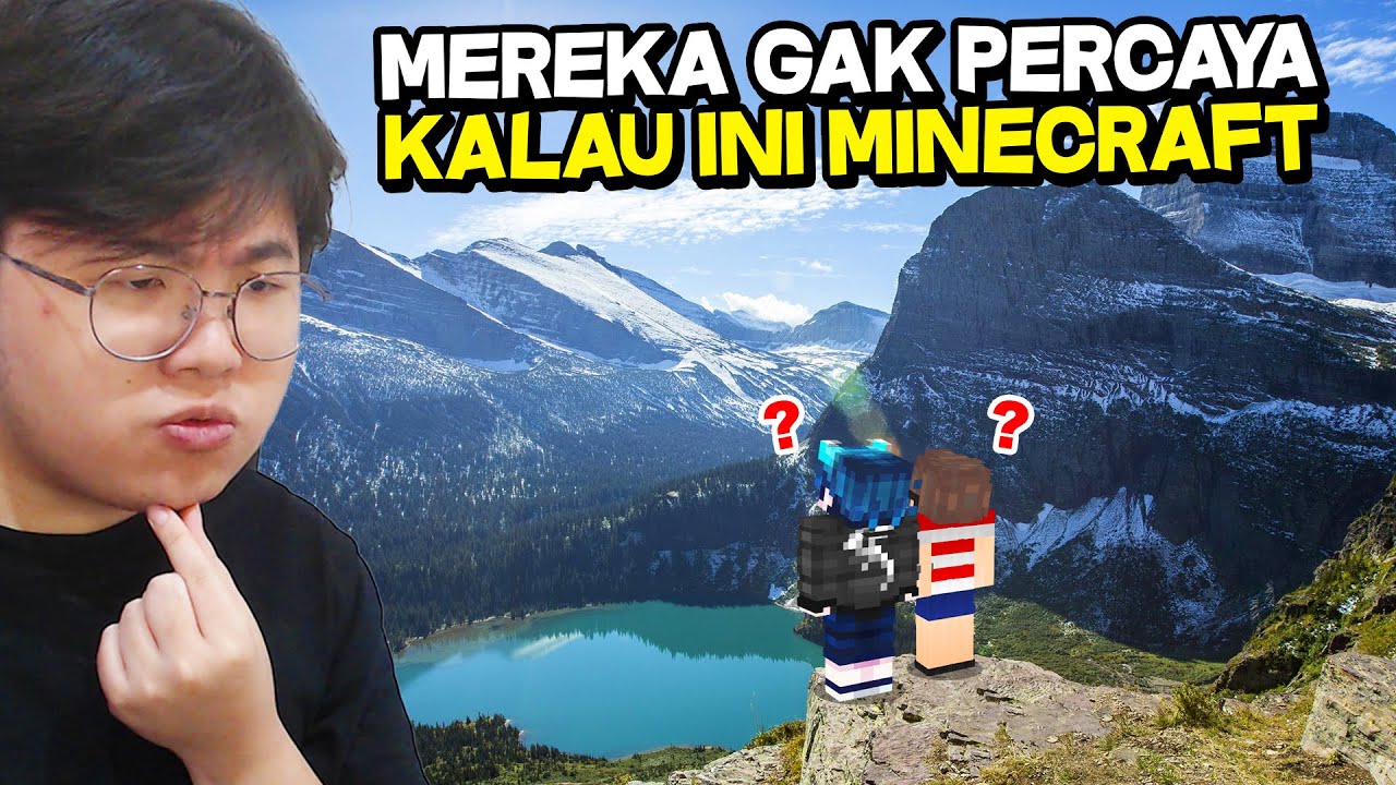 Temen Gw Gak Percaya Kalau Gw Bisa Bikin Minecraft SEREALISTIS Ini ...