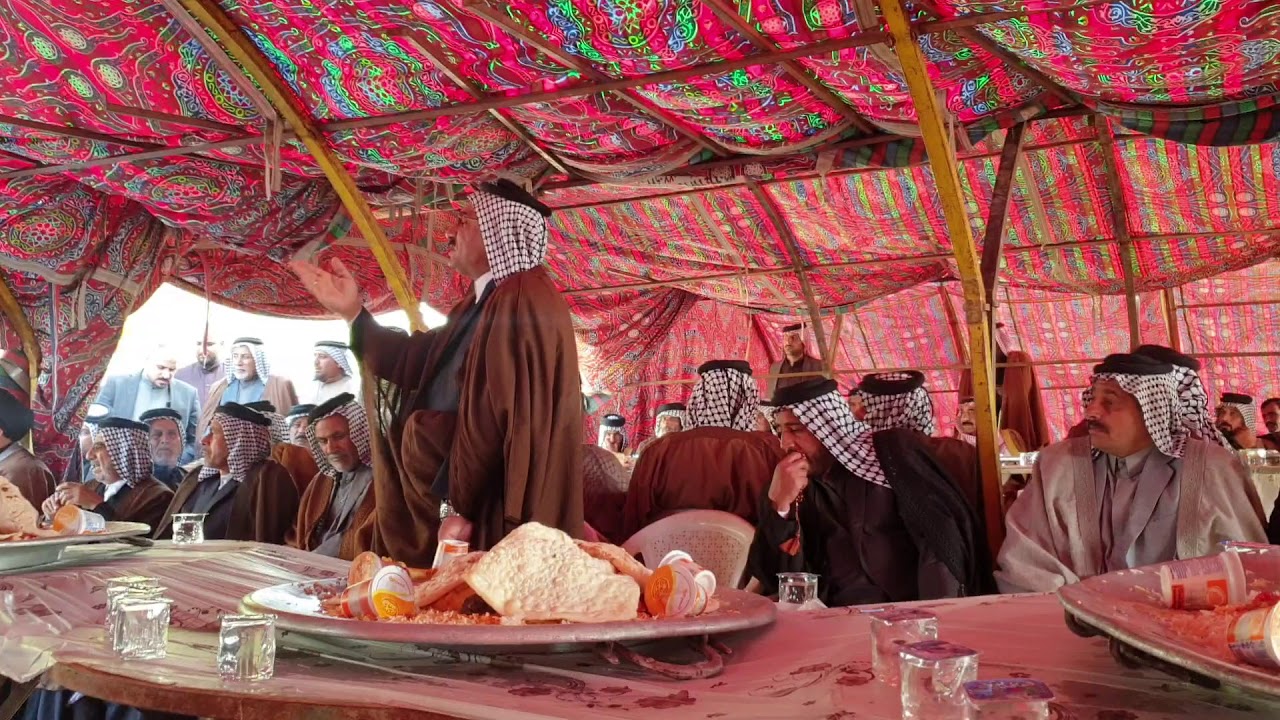 كلمة مميزه الى الامير حسين ال عبيد العباسي ابو قسور امير بني حسن في العراق في فصل البدور وال ابراهيم