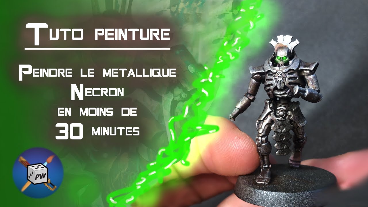 Le métallique Nécron - Peindre un Nécron rapidement et simplement