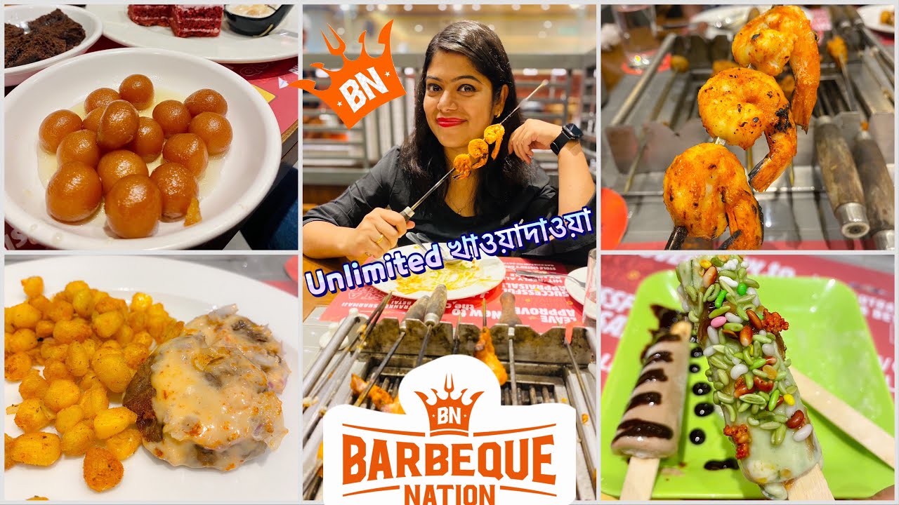 Barbeque Nation Lake Mall || Booking Details || Buffet Lunch Menu || Timings ||