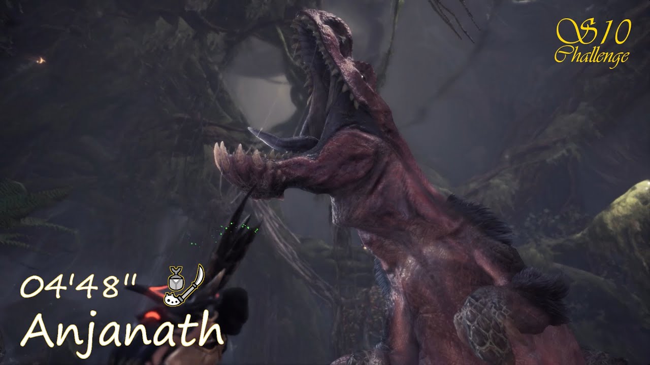 Anjanath (04'48'') | Insect Glaive | Monster Hunter World: Iceborne | 