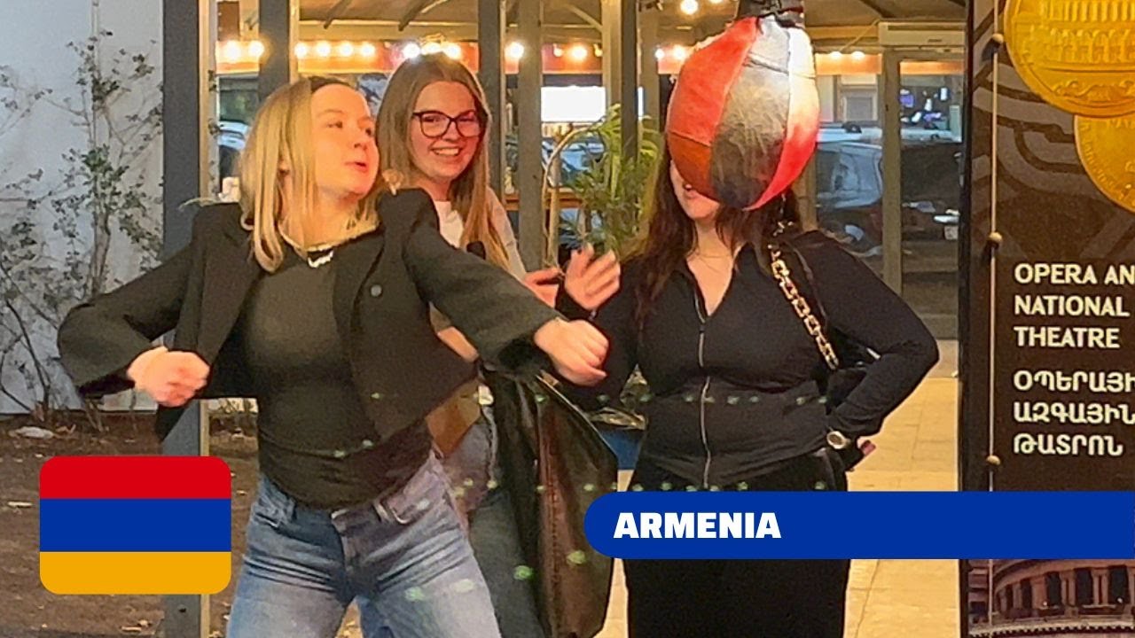 Первый удар в ЕРЕВАНЕ, столице АРМЕНИИ