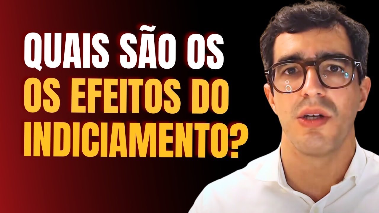 🔴SERÁ QUE VOCÊ SABERIA EXPLICAR OS EFEITOS DO INDICIAMENTO NA SUA PROVA...🔴