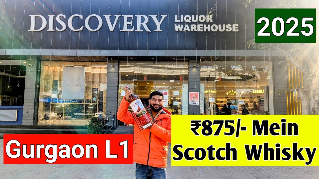 Shopping at the Biggest L1 Store in Gurgaon | Discovery Wines Gurgaon 
