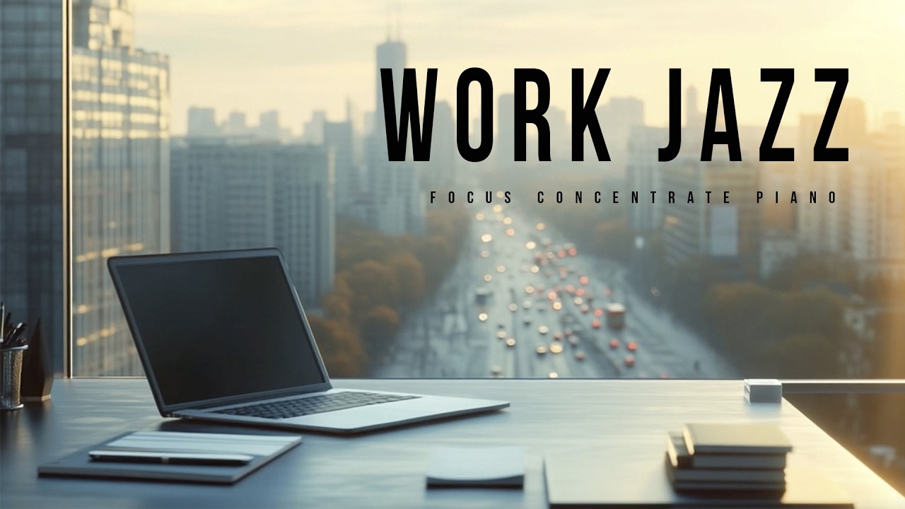 Jazz Music for Work and Focus ☀️💻 Calm Office Lounge for Productivity & Deep Thinking