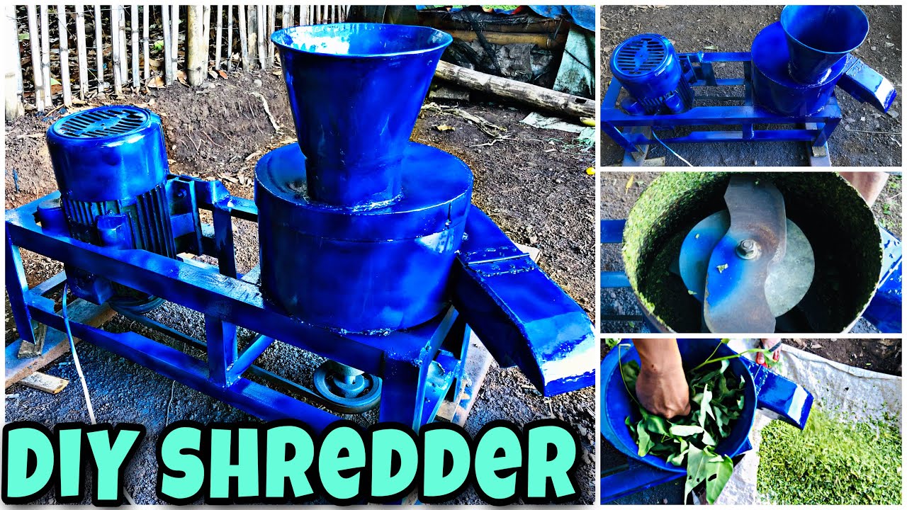 DIY SHREDDER FOR MY FREE RANGE CHICKEN