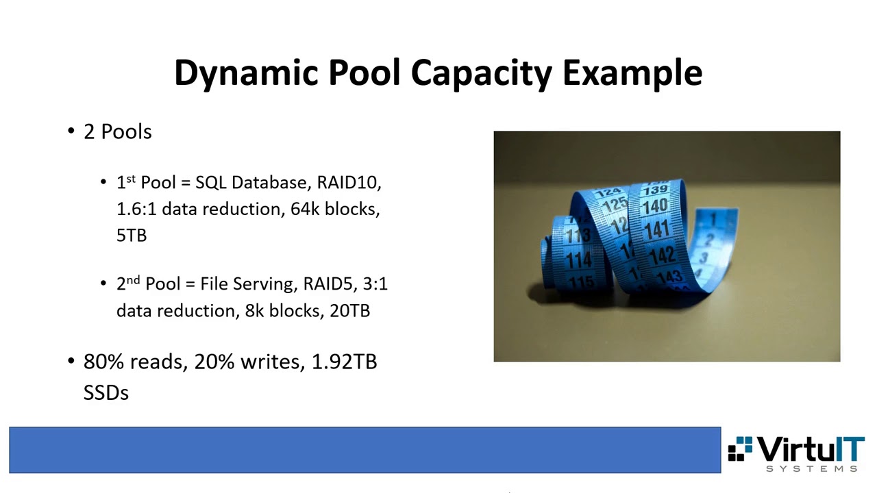 Dell EMC Unity Storage Sizing