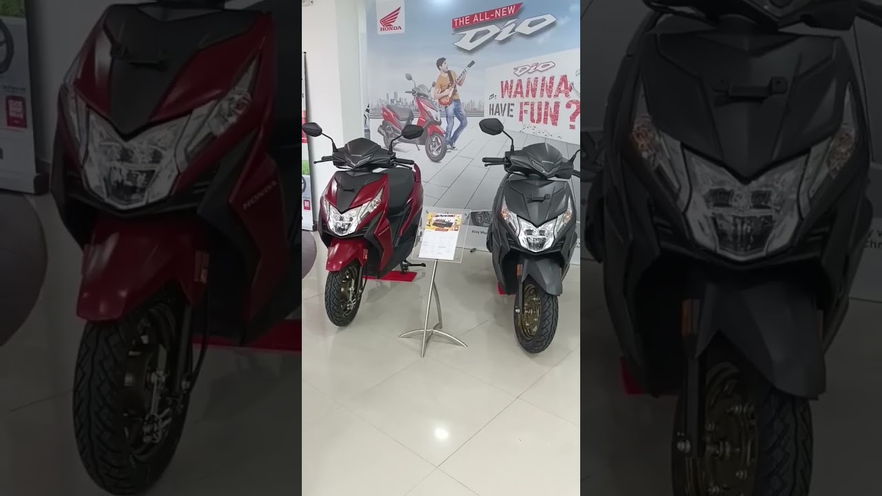2023 Honda Dio Standard v/s Dio DX #shorts