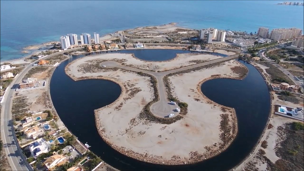 Sobrevolando la Manga - Región de Murcia