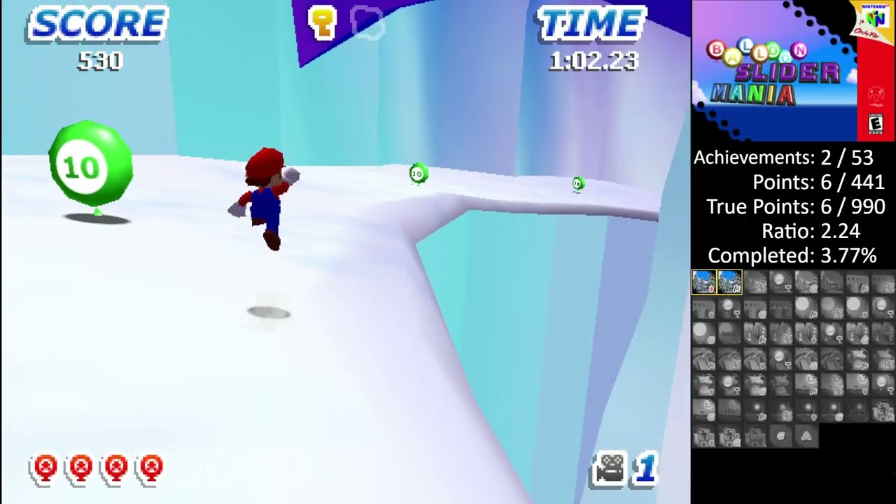 Balloon Slider Mania - RetroAchievements