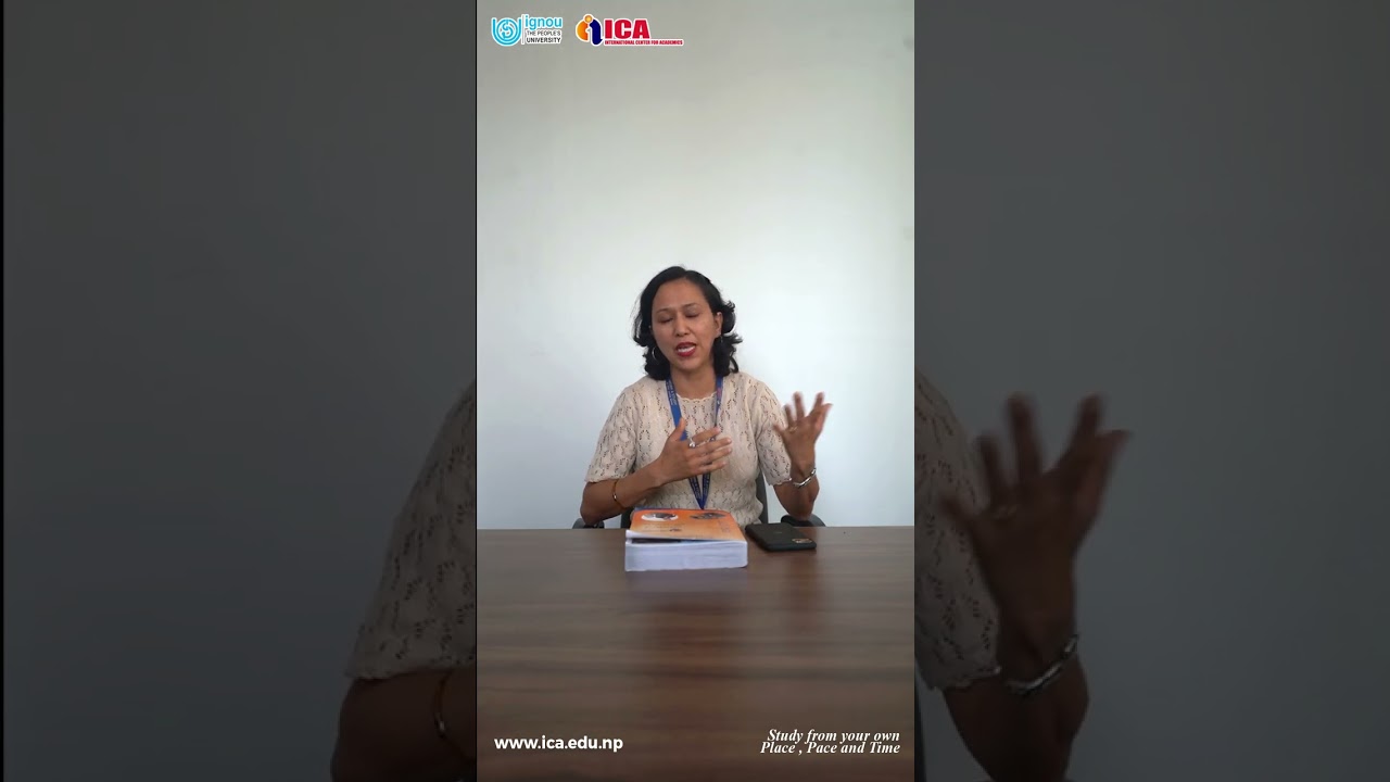 Learn More About IGNOU at ICA #affordablecourses #distancelearning