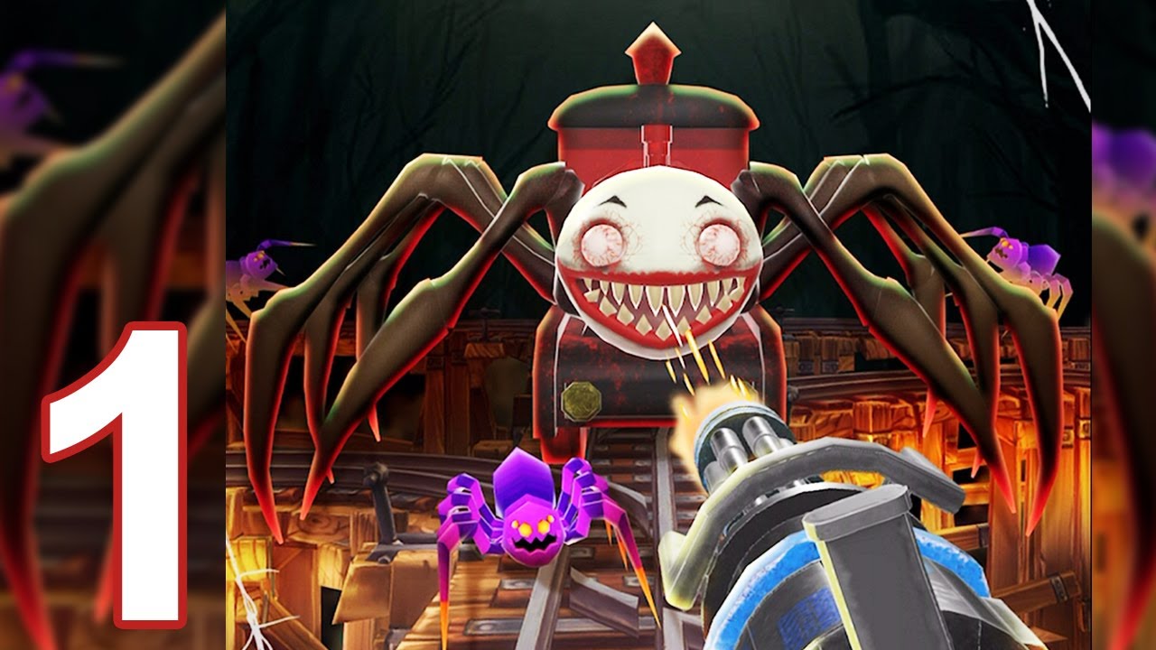 Spider Train: Survival Shoot Gameplay Walkthrough Video (iOS Android)
