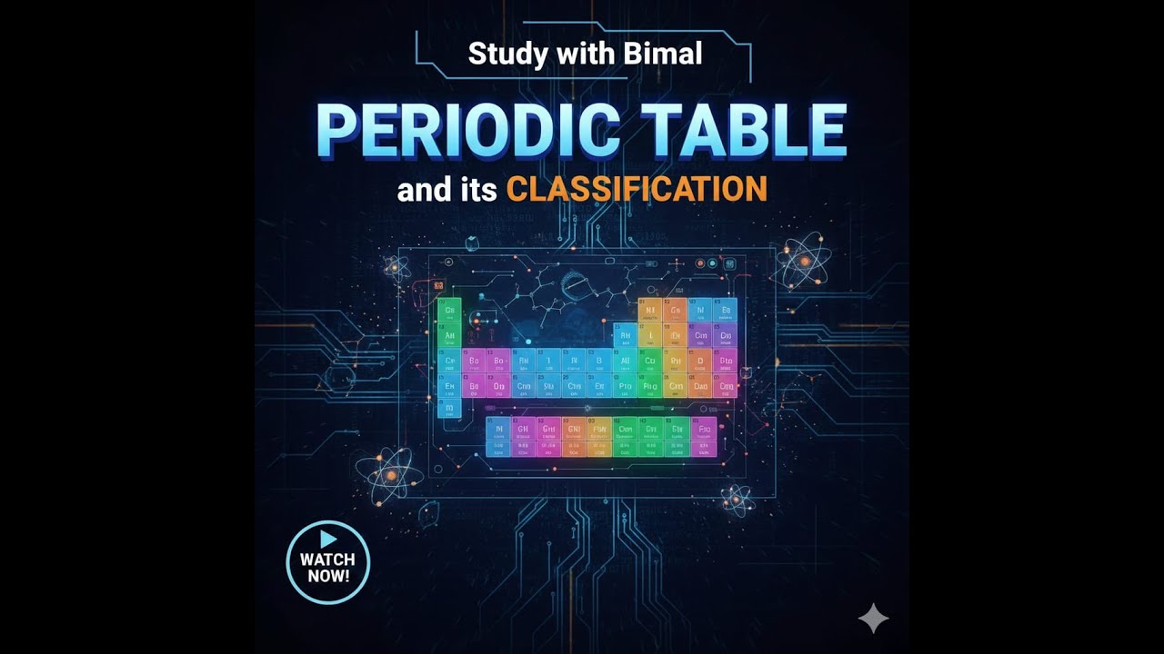 Periodic Classification of elements