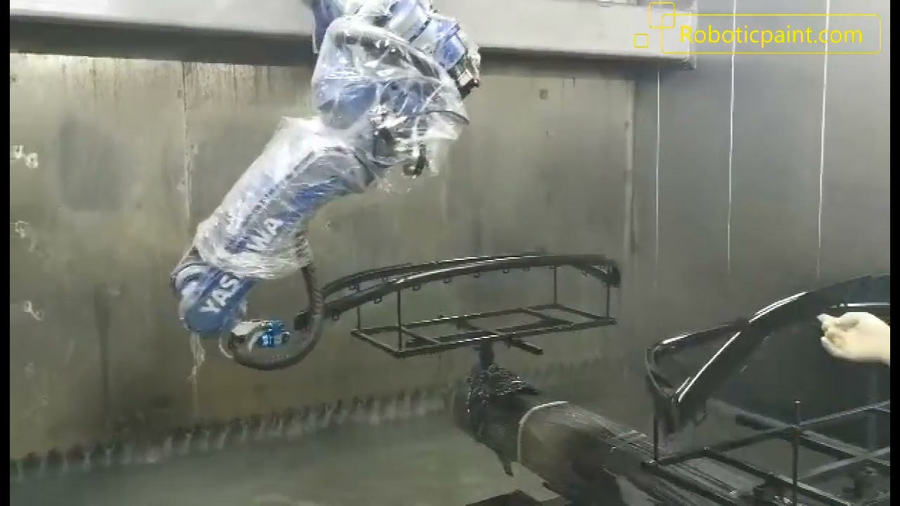 Robotic Paint booth with Yaskawa Robot